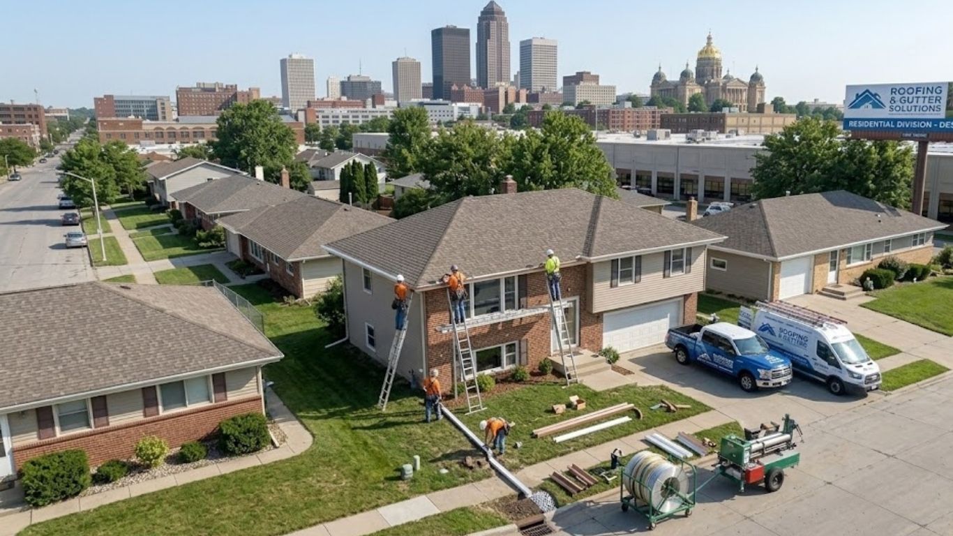 Gutter Installation Adel Iowa